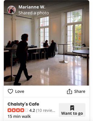 Chalsty's Cafe