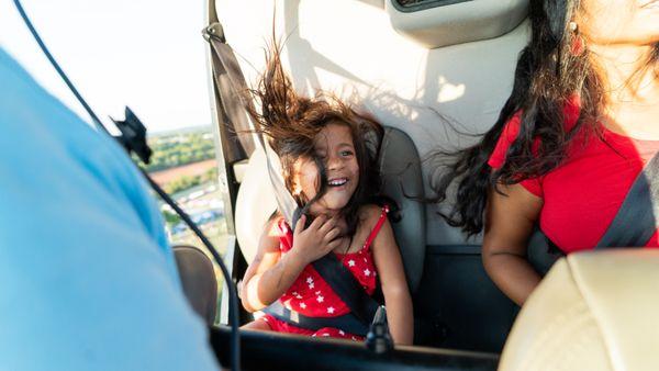 Perfect for all ages. From 1 to 100, all ages fly!