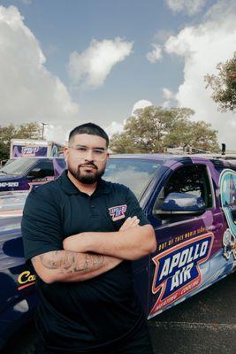 Gabriel, Co-Owner & CEO of Apollo Air.