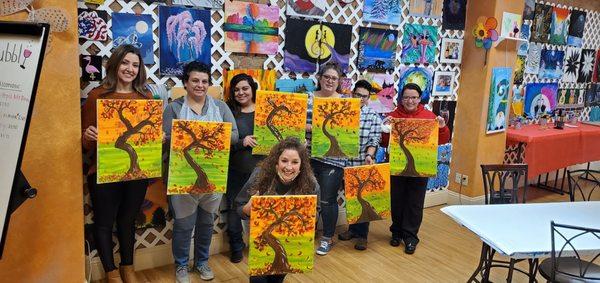 Paint n Bubbly Social Art & Wine Studio