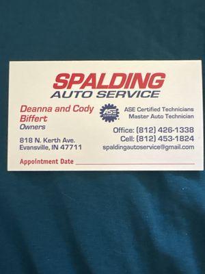 Spalding Auto Service