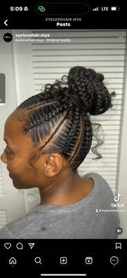 Instagram Eyelovehair.Mya