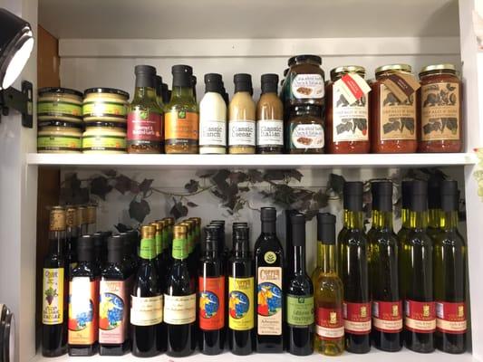 Salad dressings and olive oils for sale