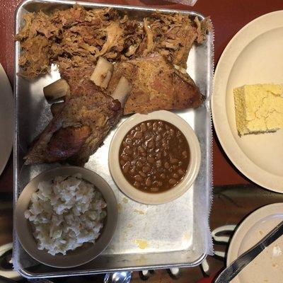 Ribs and pulled pork