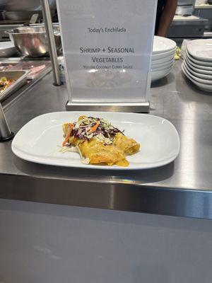 Shrimp Enchiladas