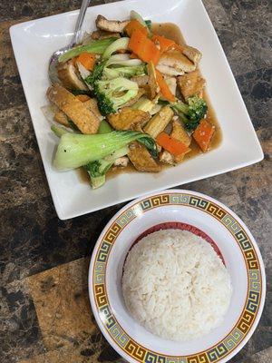 Vegetable with Fresh & Fried Tofu