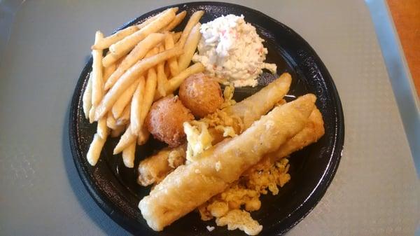3 pc battered fish meal