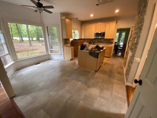 New floor installed!