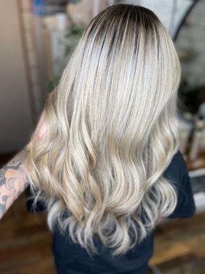 Lived-in balayage