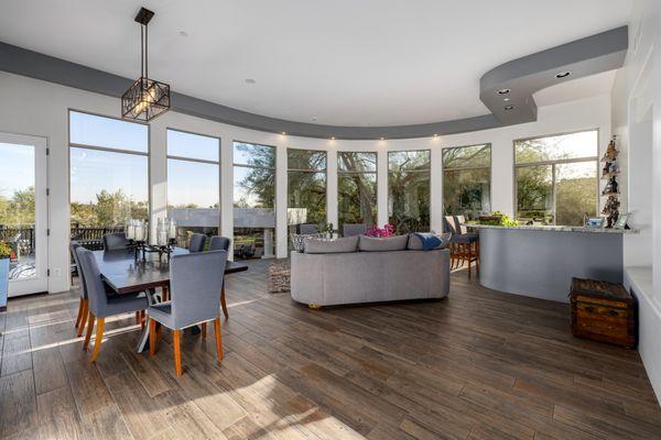 Formal Living Room Windows