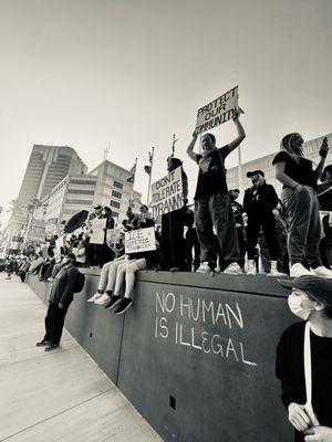 Anti-ICE rally 6/10/25