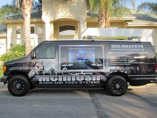 You'll know it's us when ever we arrive.