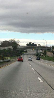 710 and 105 Interchange