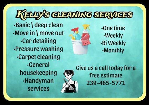 Kelly’s Cleaning Services