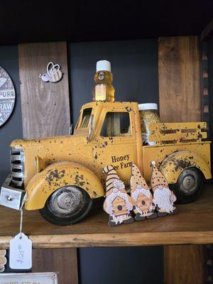 They sold local honey here