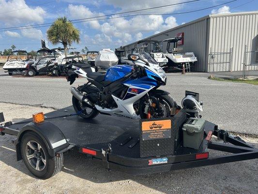 Hasbro Motorcycle Transport