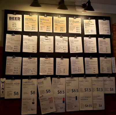 Wall of amazing choices!!!