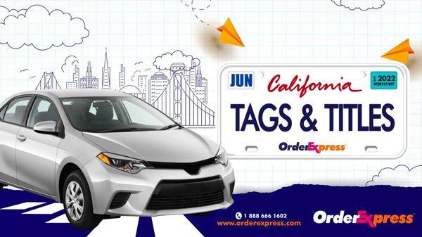 DMV SERVICES / SERVICIOS DEL DMV
REGISTRACION Y STICKERS AL INSTANTE