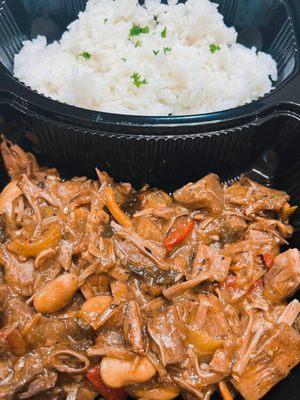 VEGAN NOT 'Oxtails' and Jasmine Rice
