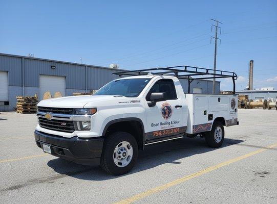 Bison Roofing & Solar Service Crew
