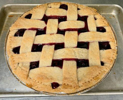 Blackberry pie