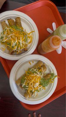 Shredded beef taquitos for 8.99