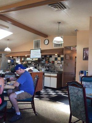 Inside of restaurant