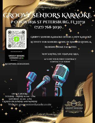 Groovy Seniors Karaoke