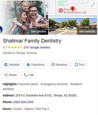 Shalimar Family Dentistry