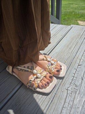 Opi vampire matching toes