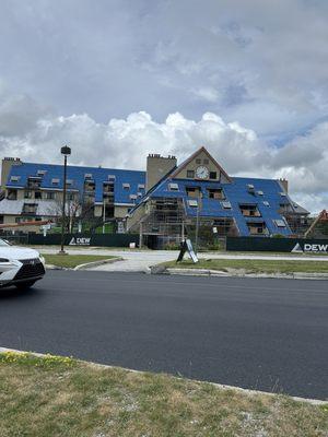 We were told there was construction going on.