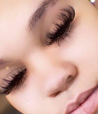 Mega wispy set with bottoms