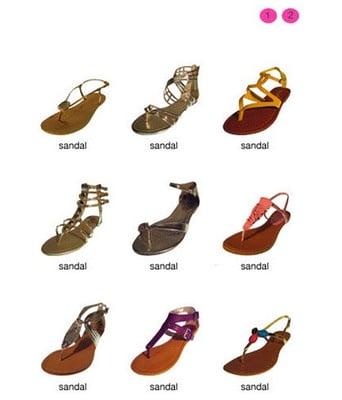 screen shot from the website