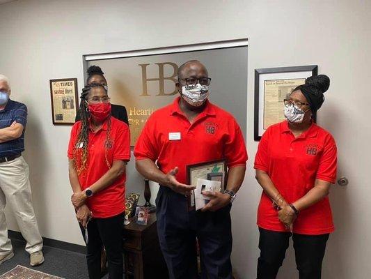 HeartBeat CPR ribbon cutting with the Bartlett Area Chamber of Commerce