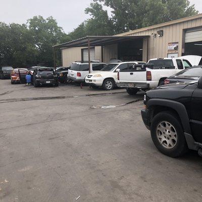 It's a bit hard to spot so we added a pergola. Unit number 4