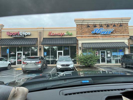 Front of Massage Pro