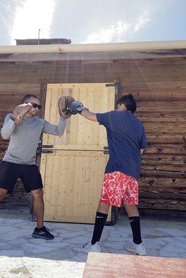 More focus mitt training