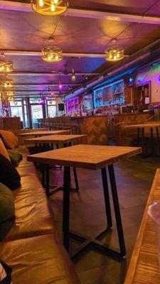 Love the vibes here!! Our server Taylor was absolutely amazing. Instant refills and great hookah. Definitely come here for something chill.