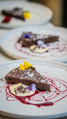 Flourless Dark Chocolate Torte