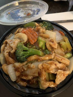 chicken in garlic sauce