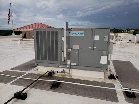 Commercial rooftop repair