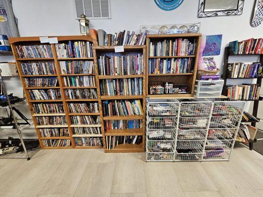 Books and dvd 1$ each