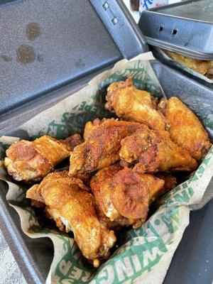 Mexican Street Spice (LTO) wings were delicious