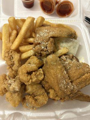 Wings & Catfish Nuggets