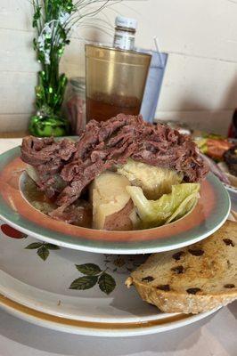Corned beef & Cabbage