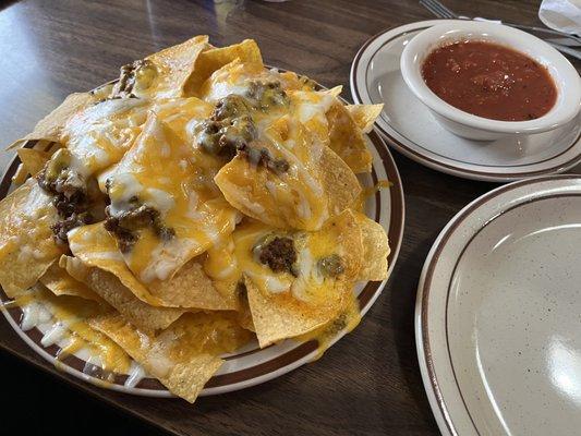 Mayville Nachos with meet