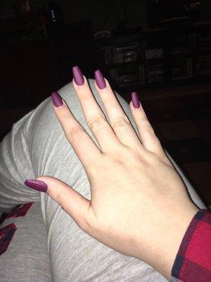 The nails came out good for the most part