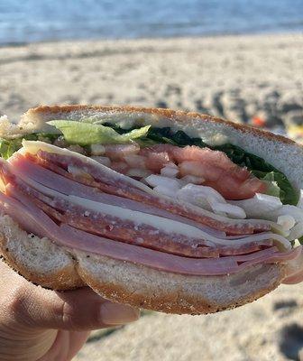 Fresh and delicious Italian on the beach! I mean!