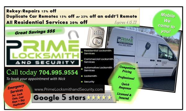 Prime Locksmith and Security