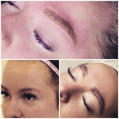 Brows done by Josie